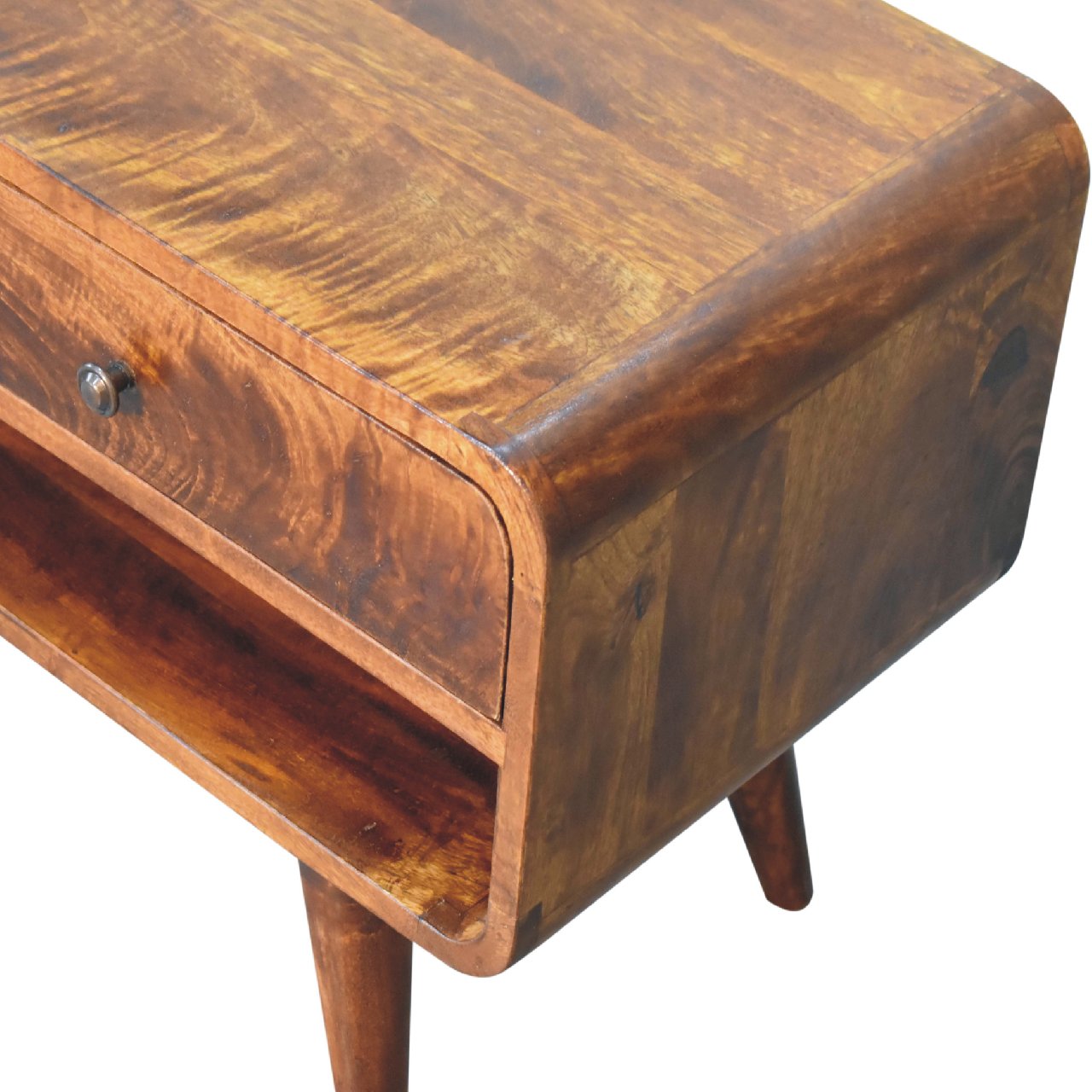 Reverse Curved Chestnut Media Unit - Image 5