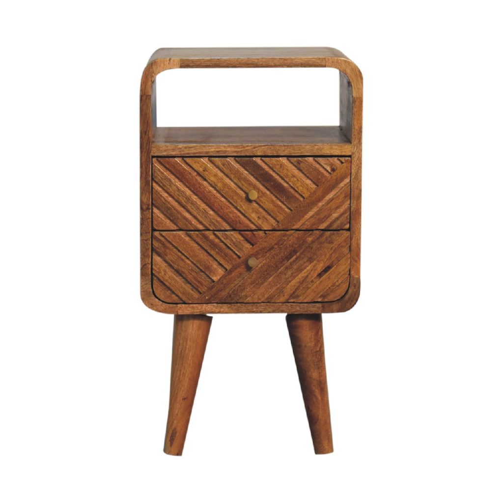 Canada Mini Lille Curved Nightstand Suppliers