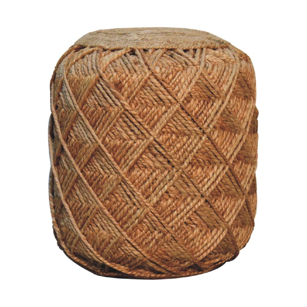 Canada Jute Fibre Footstool - Large Suppliers