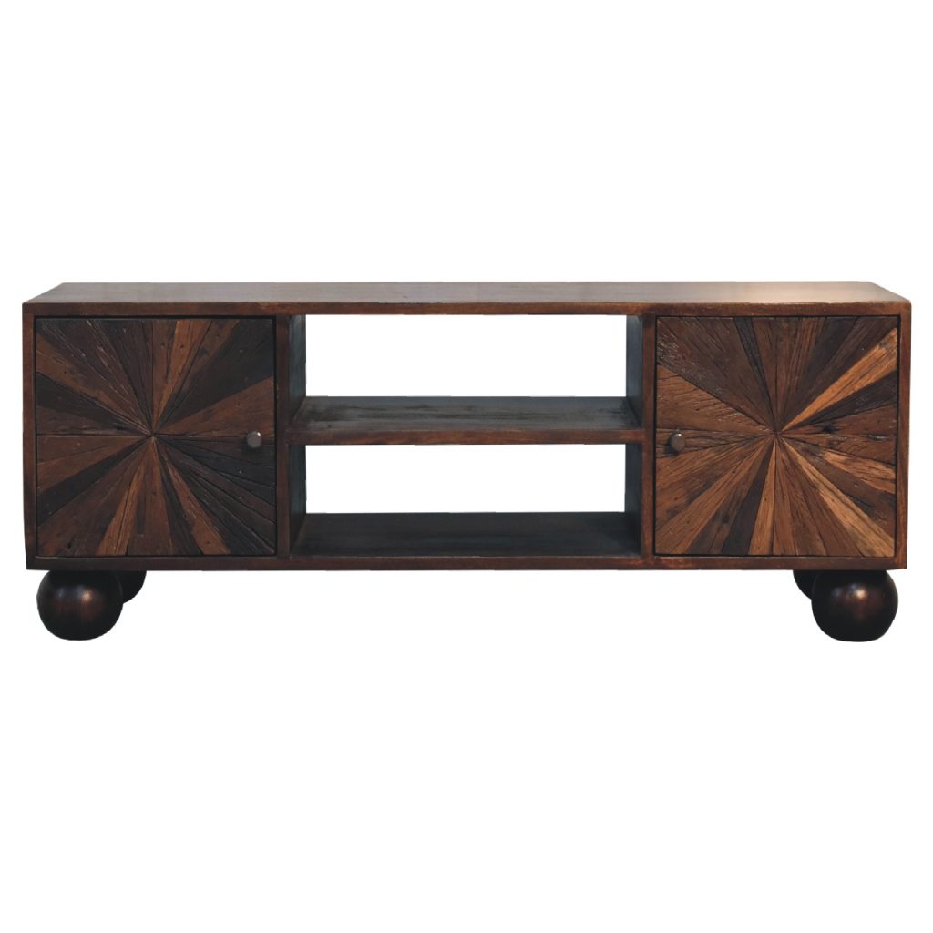Canada Sunrise Ball Walnut TV Unit Suppliers