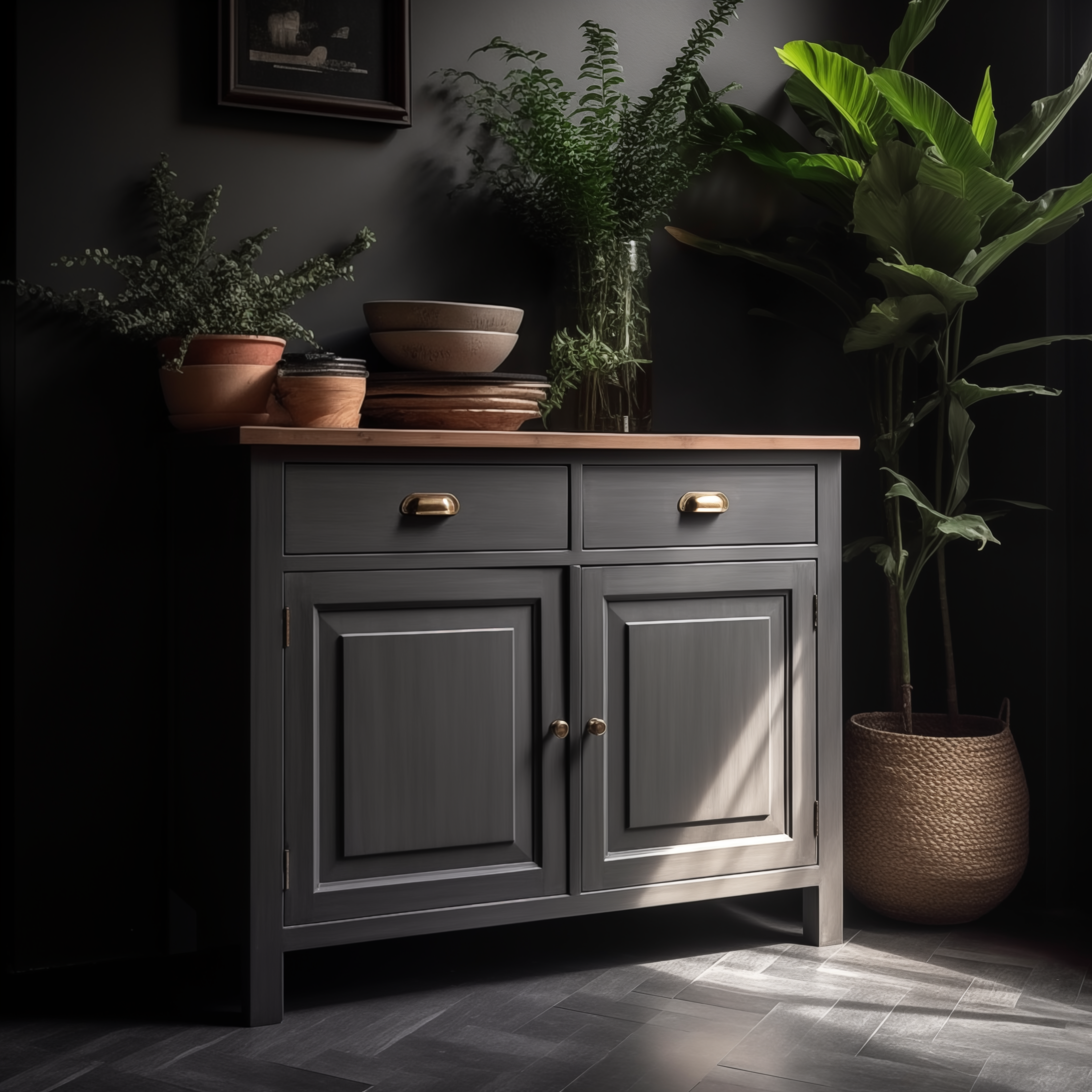 solid wooden furniture