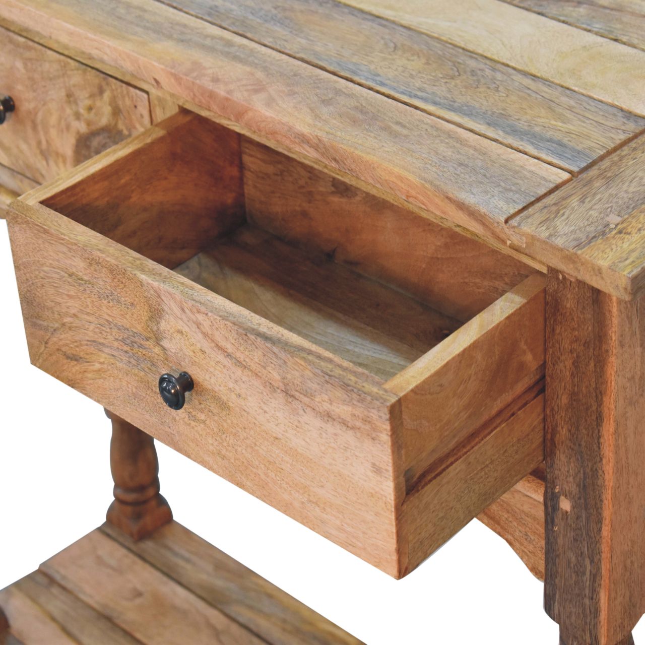 Granary 2 Drawer Console Table - Image 7
