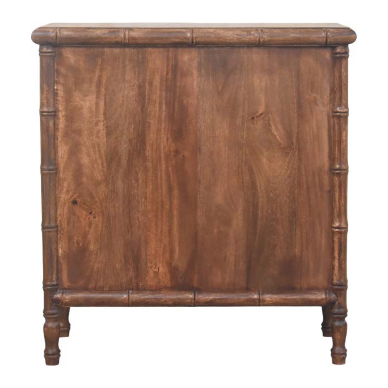 Bamboo Carved 3-Drawer Chest - Image 9