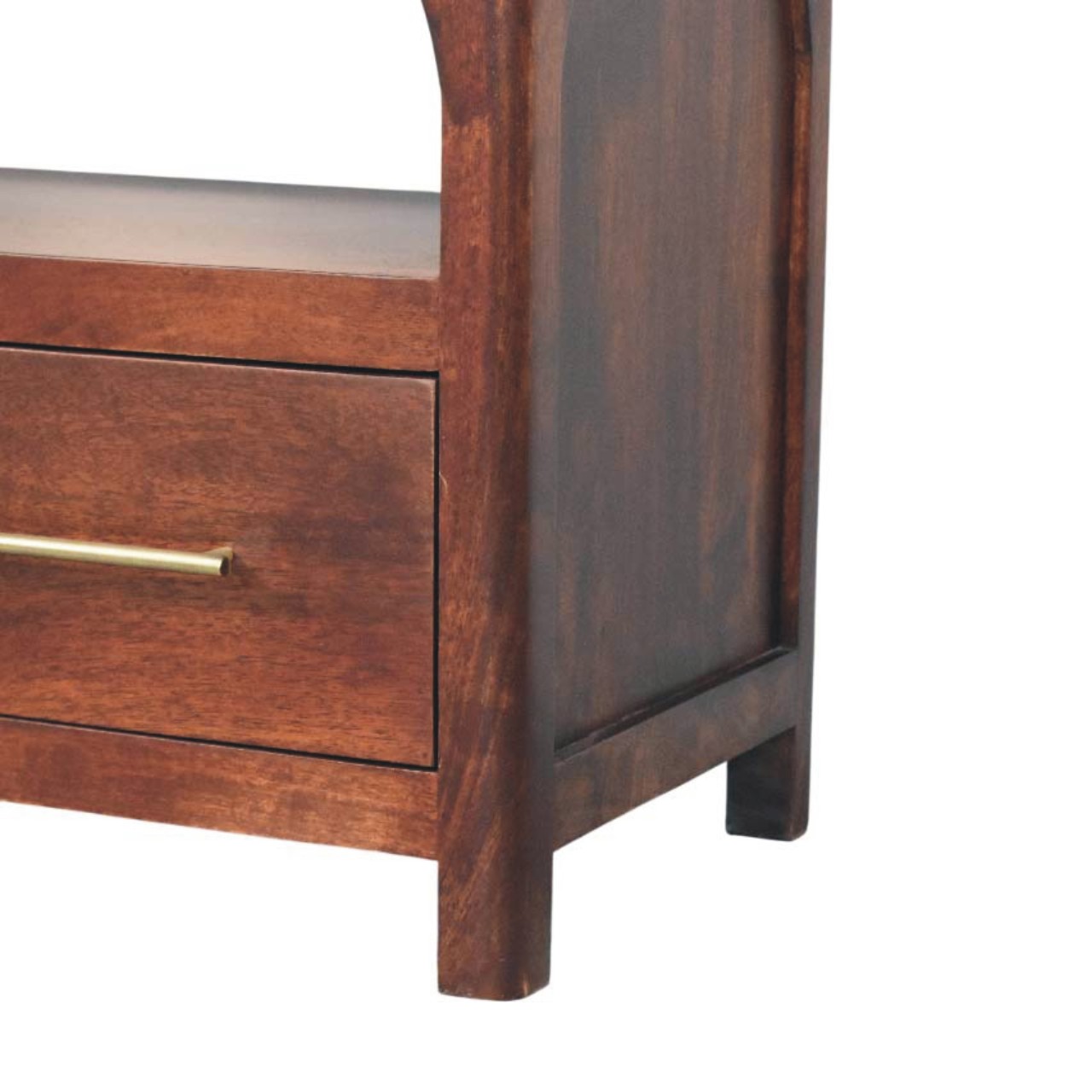 Arched Edge 2 Drawer Media Unit - Image 7