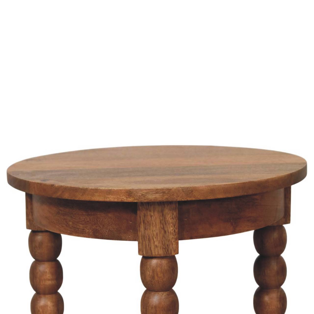 Barley Twist Round Side Table - Image 5