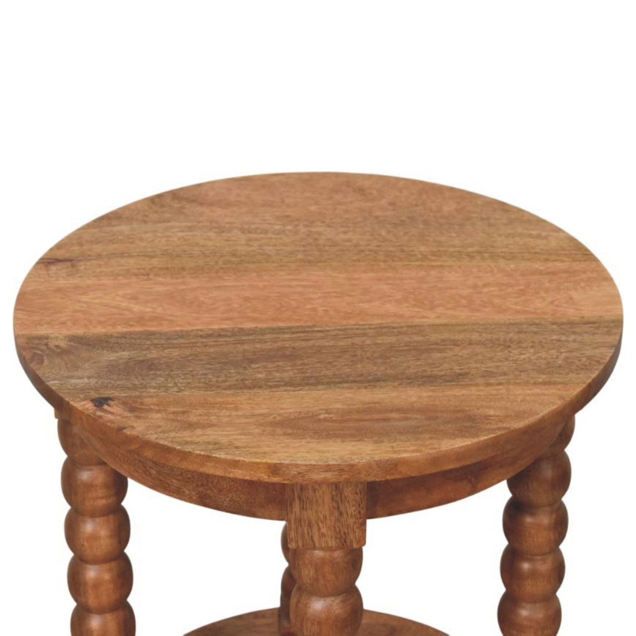Barley Twist Round Side Table - Image 6