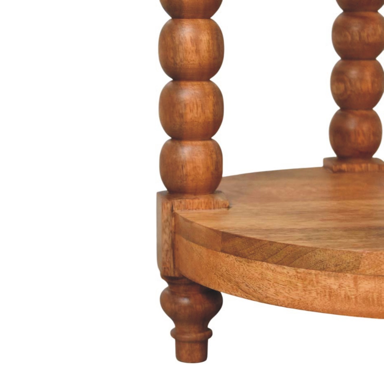 Barley Twist Round Side Table - Image 7