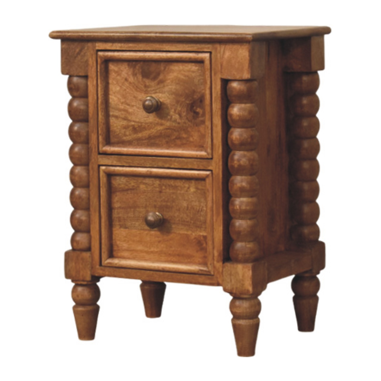 Barley Twist 2-Drawer Bedside - Image 2