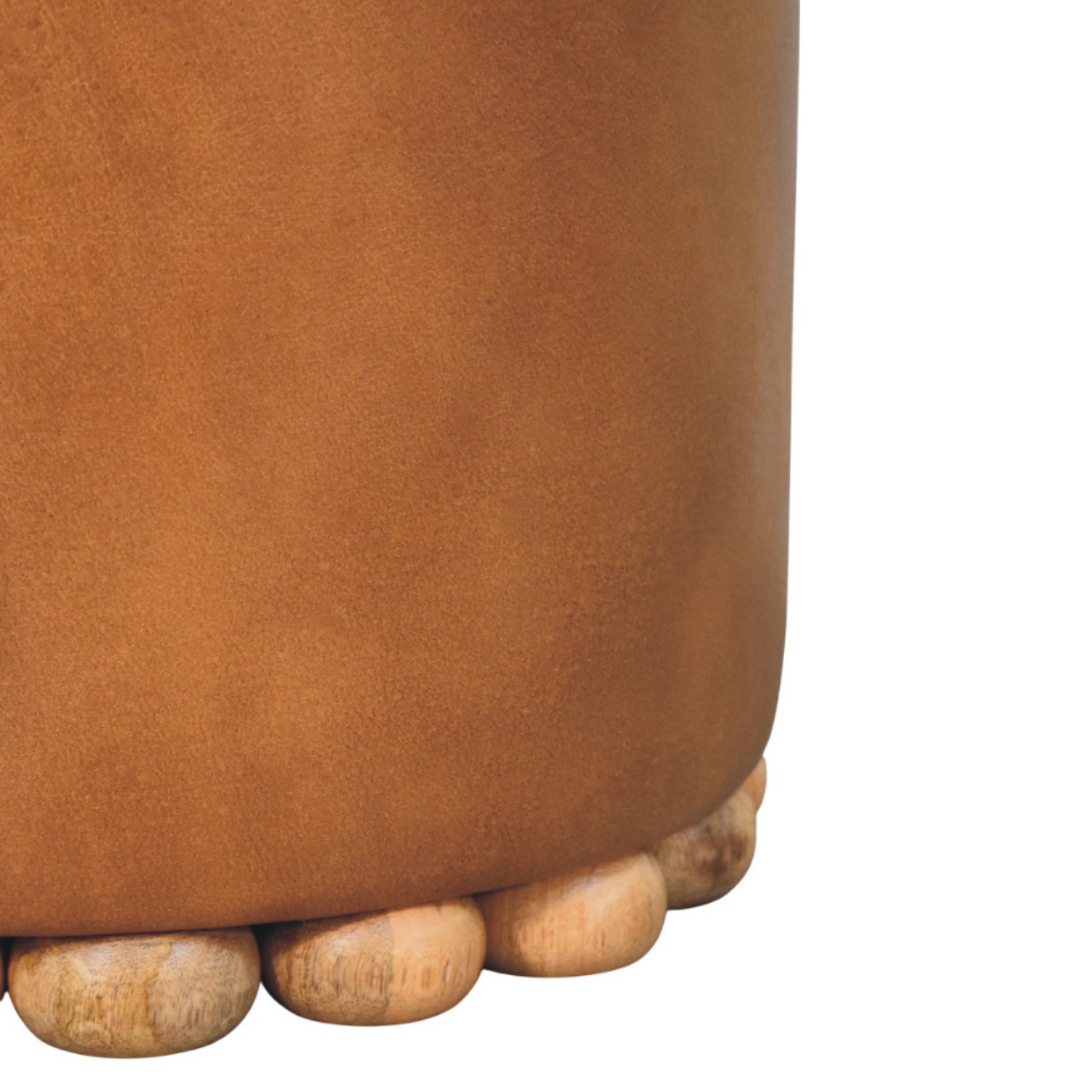Bola Leather Stool - Image 8