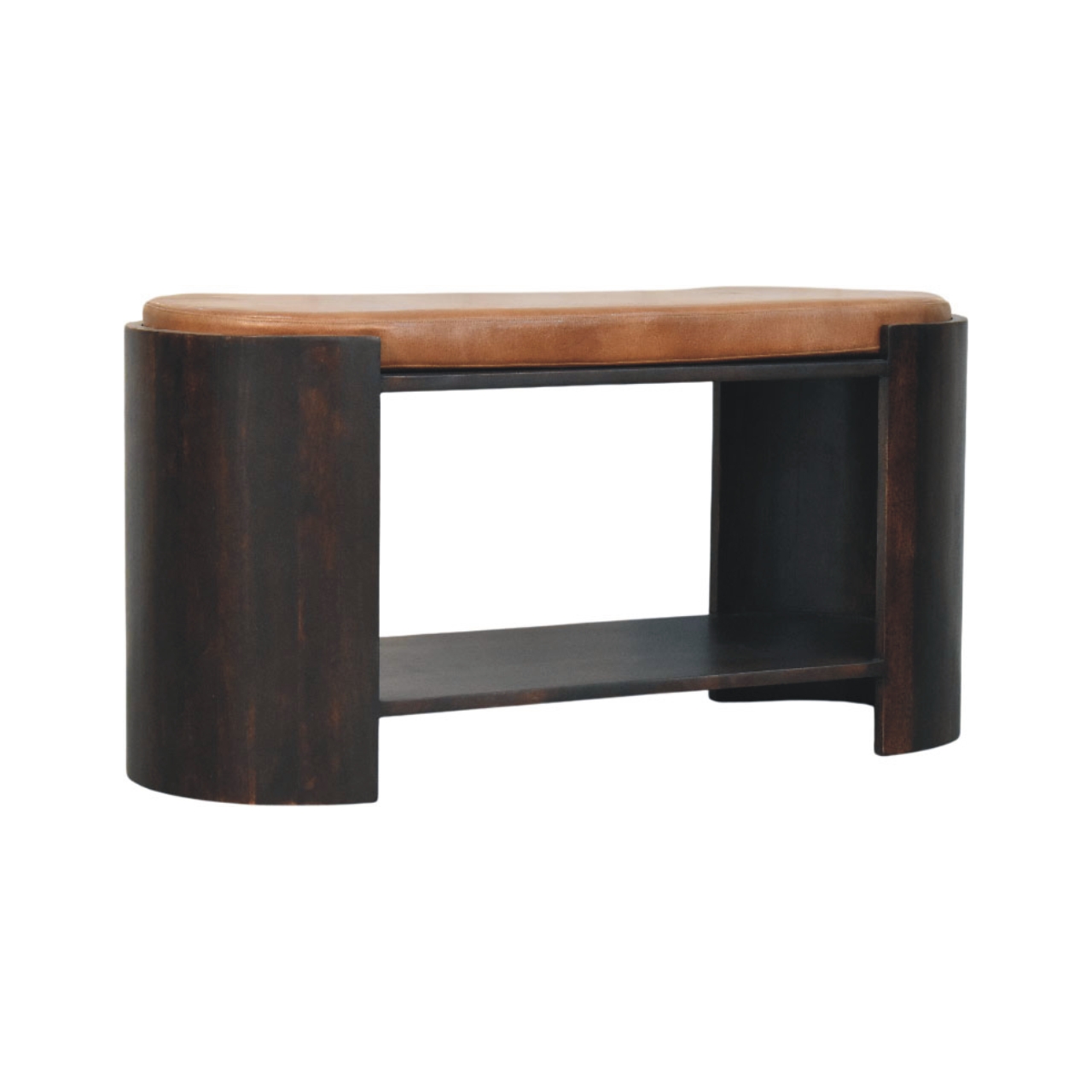 Valencia Leather Shoe Bench - Image 2