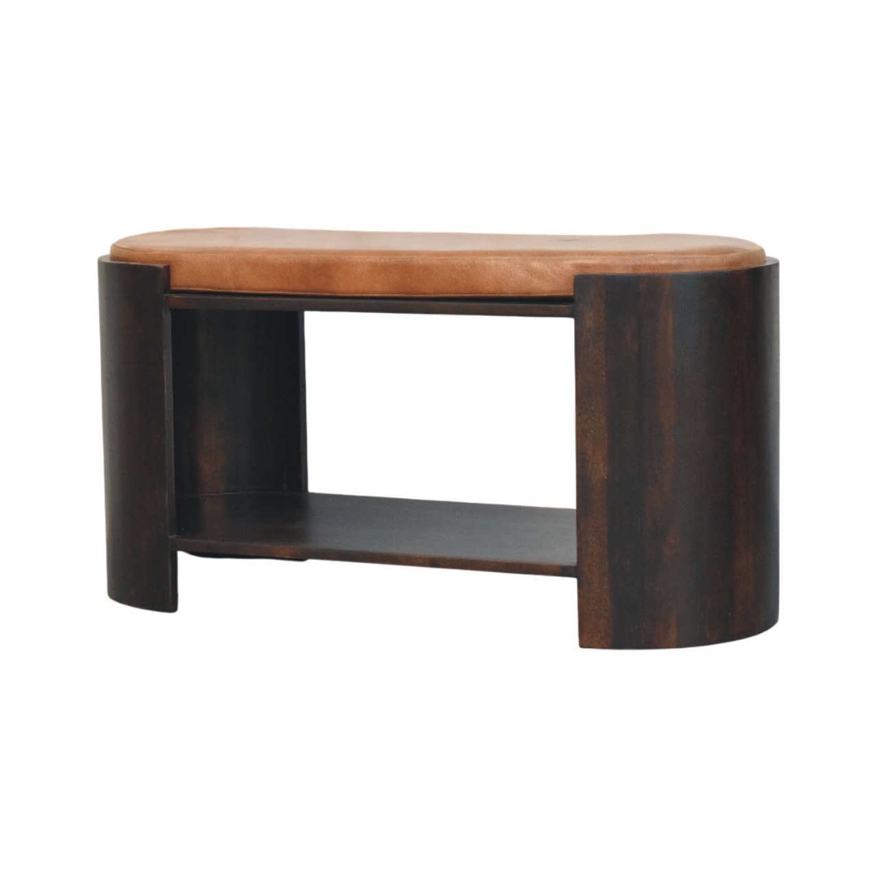Valencia Leather Shoe Bench - Image 3