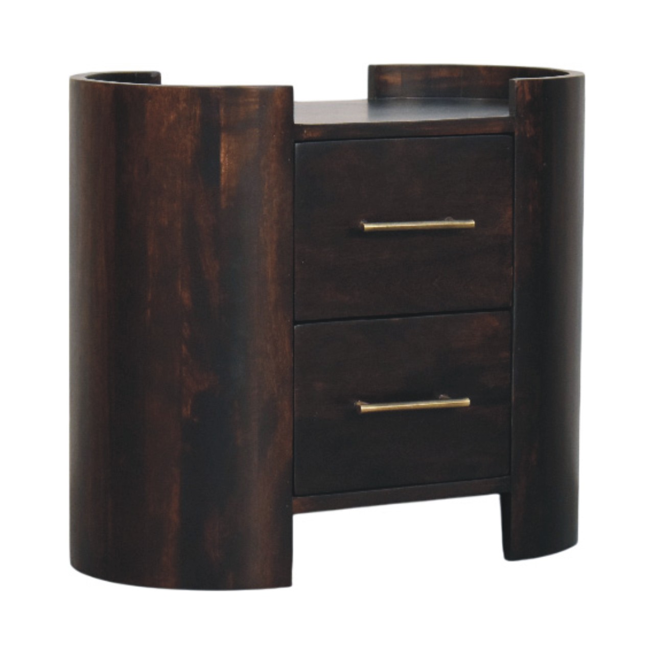 Valencia Two-Drawer Bedside Table - Image 3
