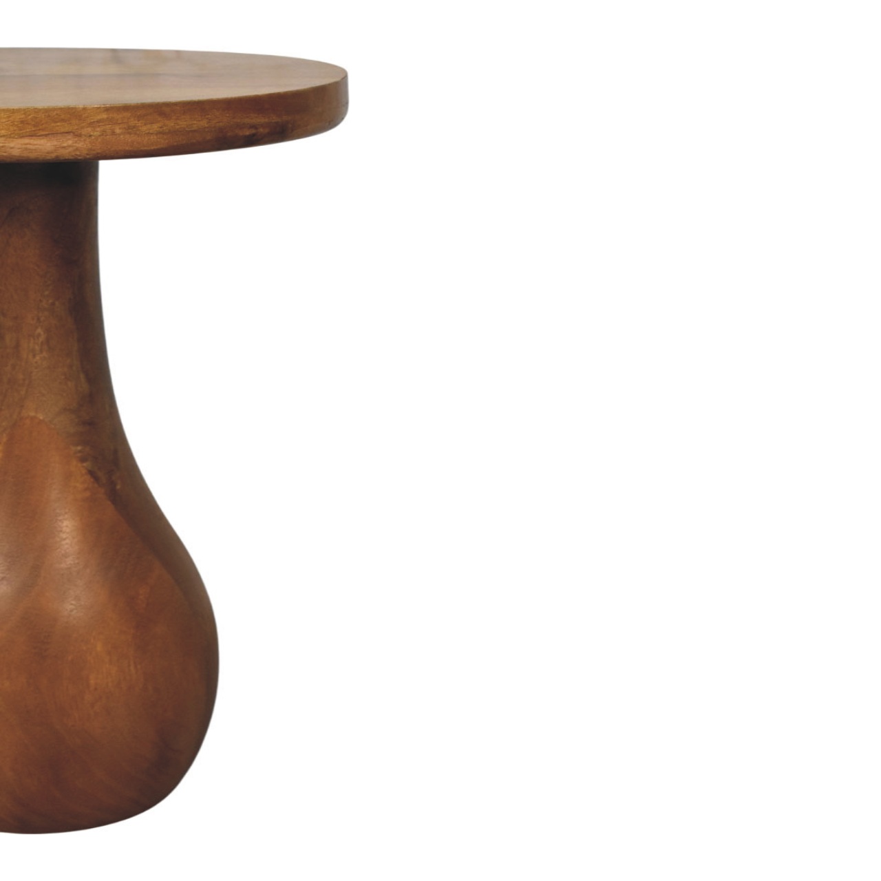 Curved Base Side Table - Image 6