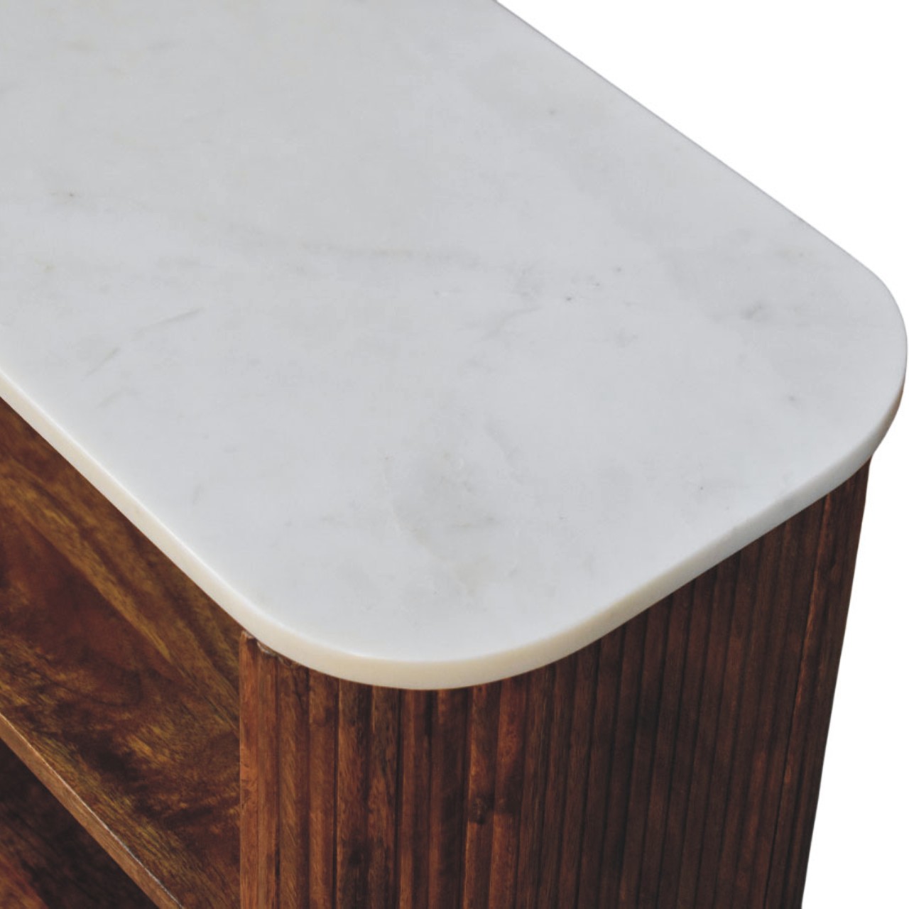 Beaumont Marble Shoe Bench - Image 5