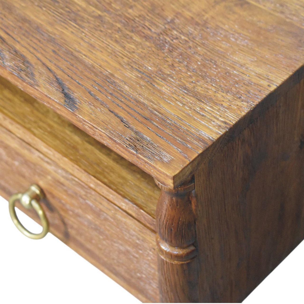 Turned Pillar Wall Nightstand - Image 7