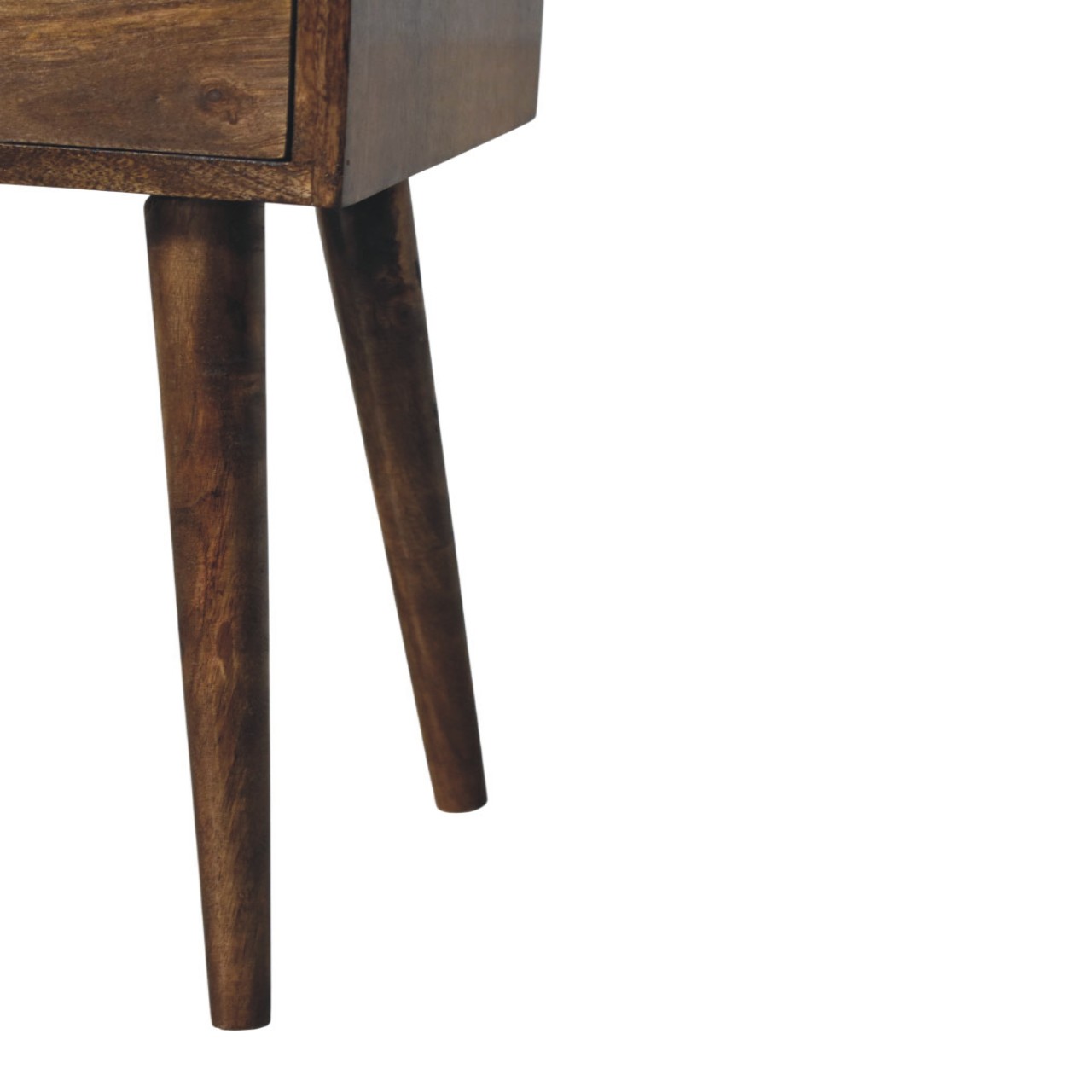 Nordic 2 Drawer Bedside in Classic Grey - Image 7