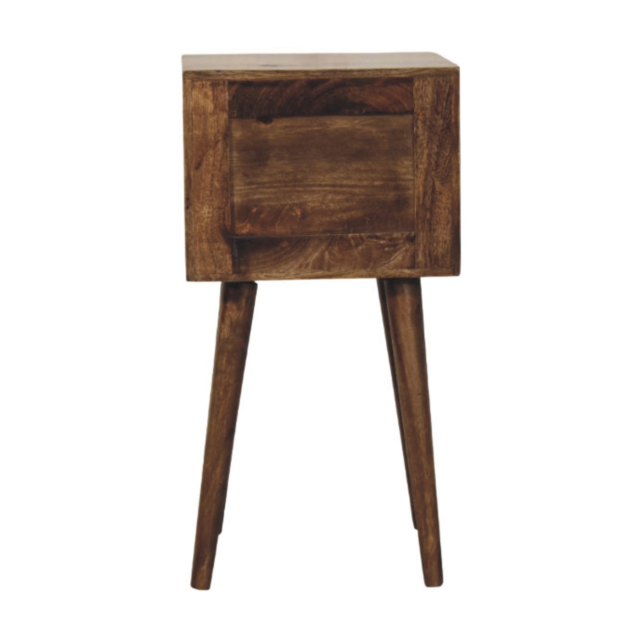 Nordic 2 Drawer Bedside in Classic Grey - Image 9
