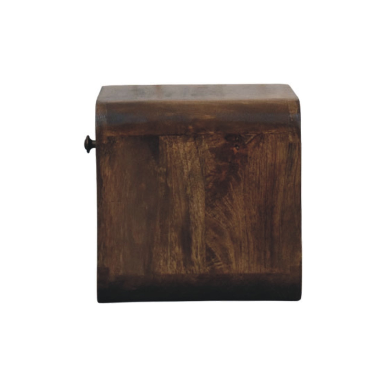 Rounded One-Drawer Nightstand - Image 8