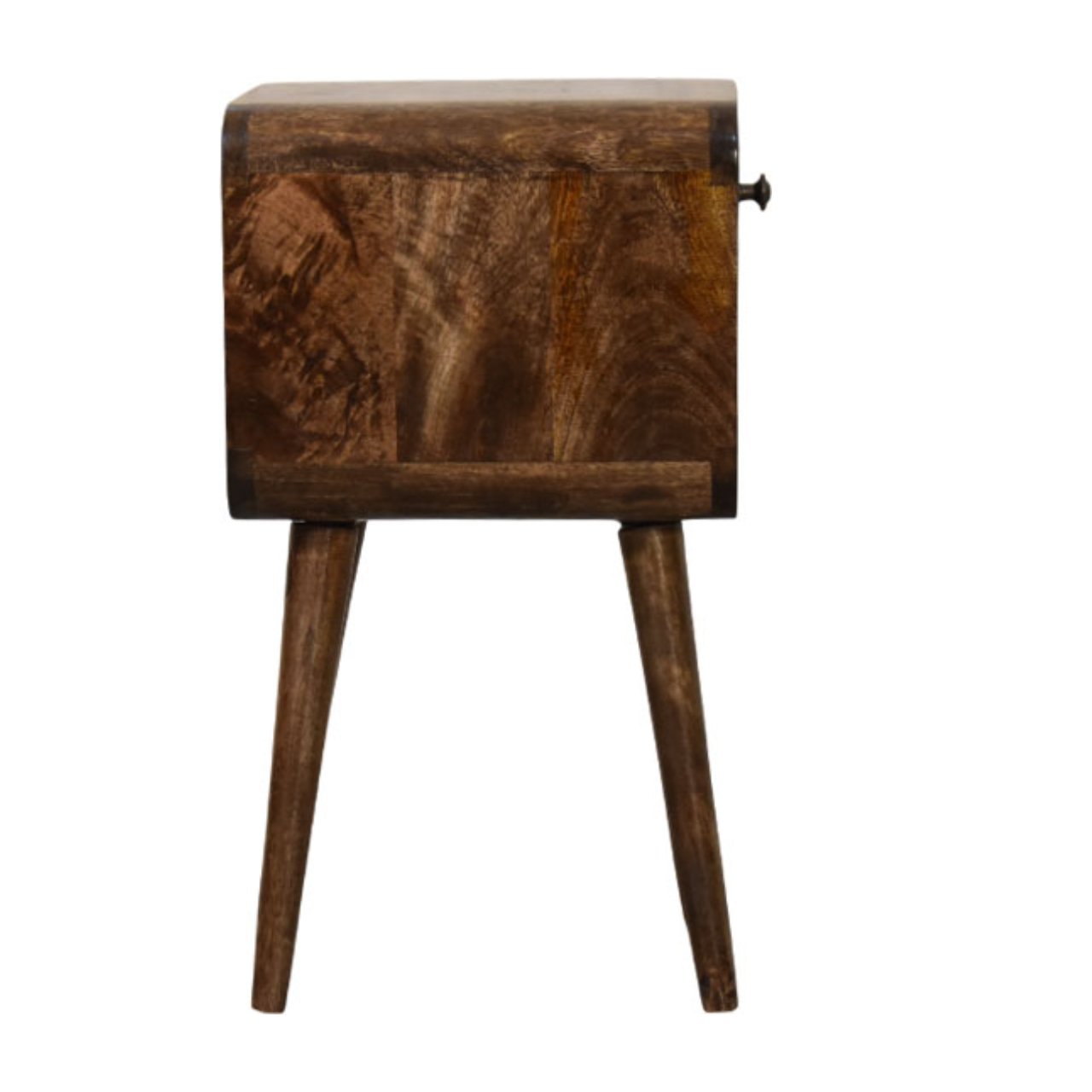 Rounded Open Shelf Bedside - Image 8