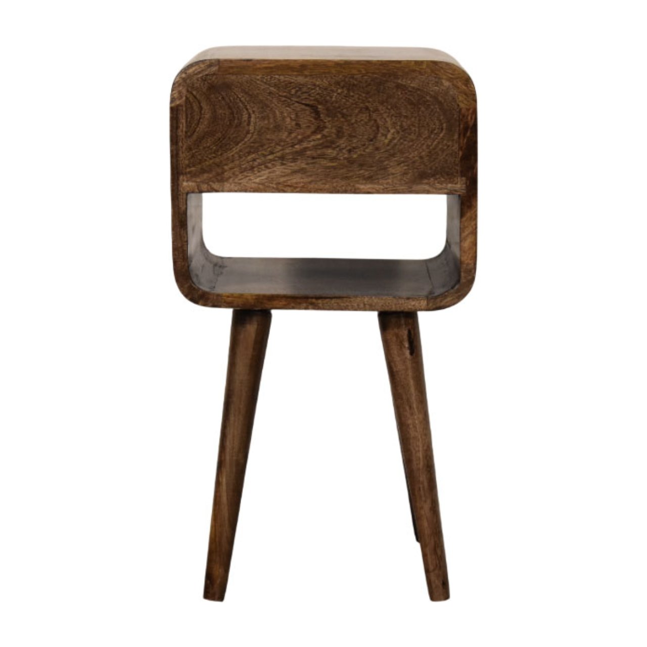 Rounded Open Shelf Bedside - Image 9