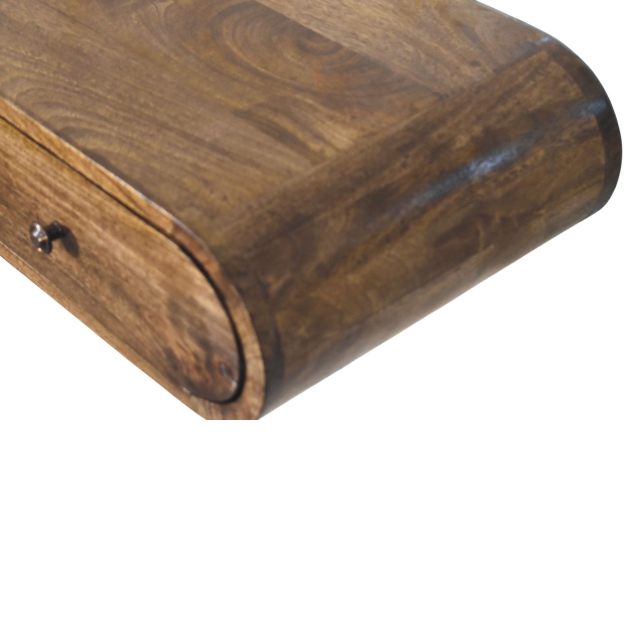 Rounded Wall-Mounted Console with 2 Drawers - Image 4