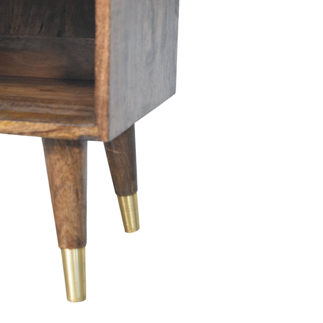 Sunburst Brass Inlay Bedside - Image 7