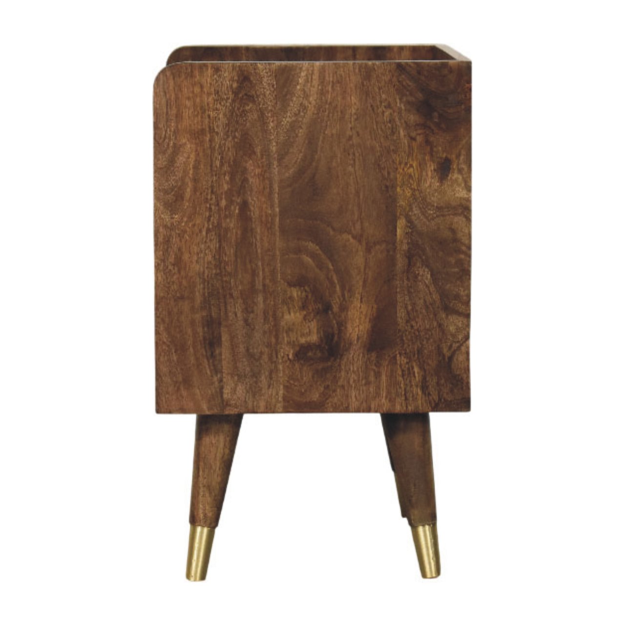 Sunburst Brass Inlay Bedside - Image 8