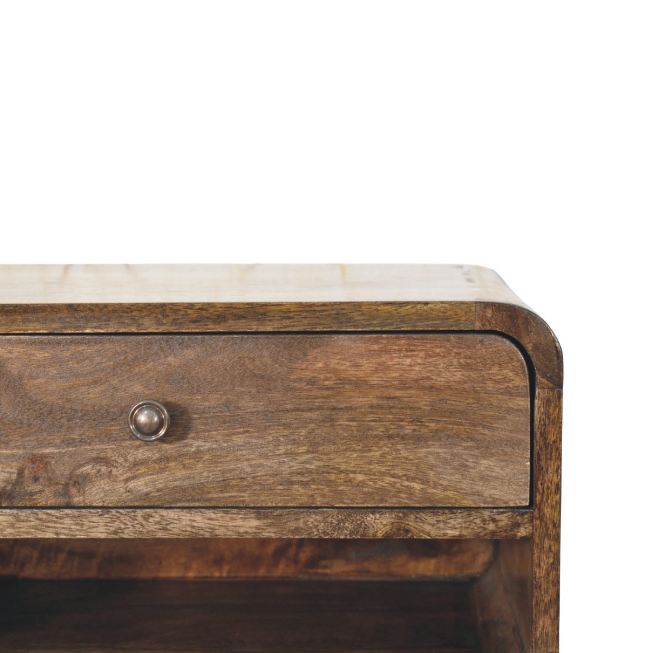 Rounded Edge 1-Drawer Bedside - Image 4
