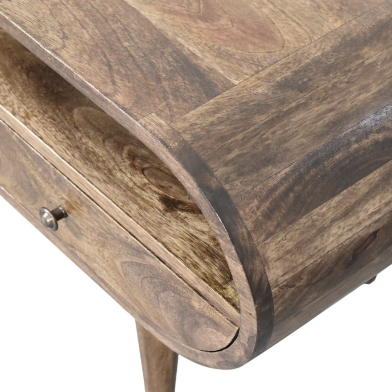Rounded Edge 2-Drawer Media Unit - Image 5