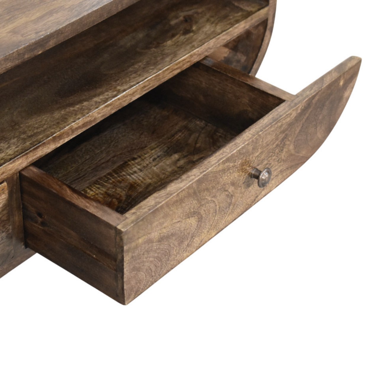 Rounded Edge 2-Drawer Media Unit - Image 6