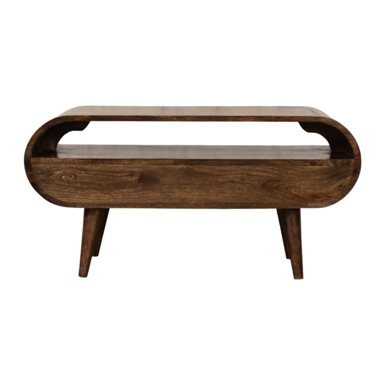 Rounded Edge 2-Drawer Media Unit - Image 9