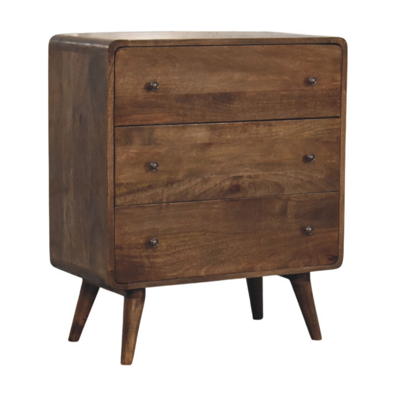 Curve Edge 3 Drawer Chest - Image 3