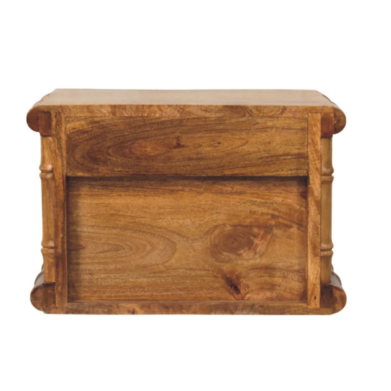 Bamboo Bedside in Amber Oak Finish - Image 9