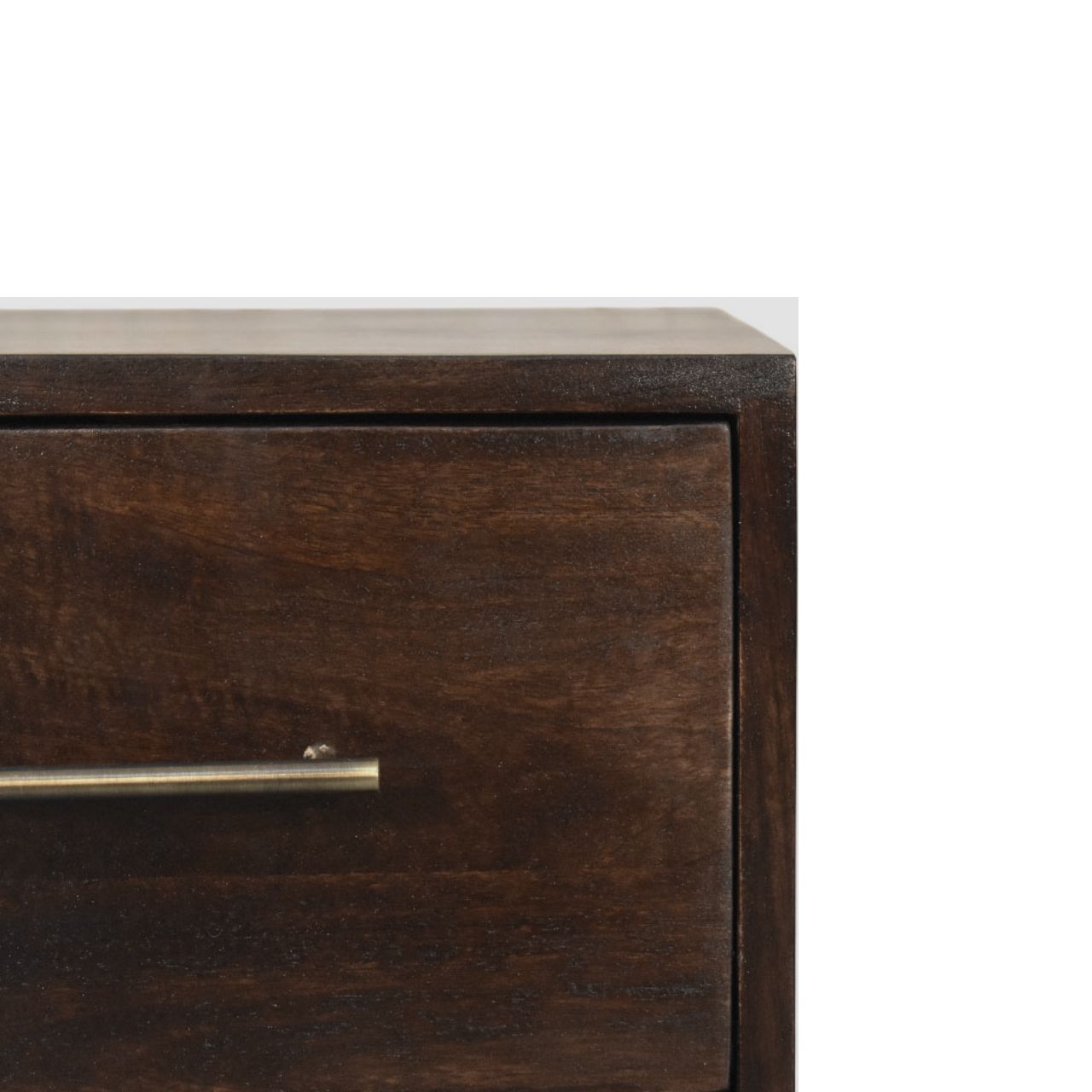 Spindle Mocha Bedside Table - Image 4