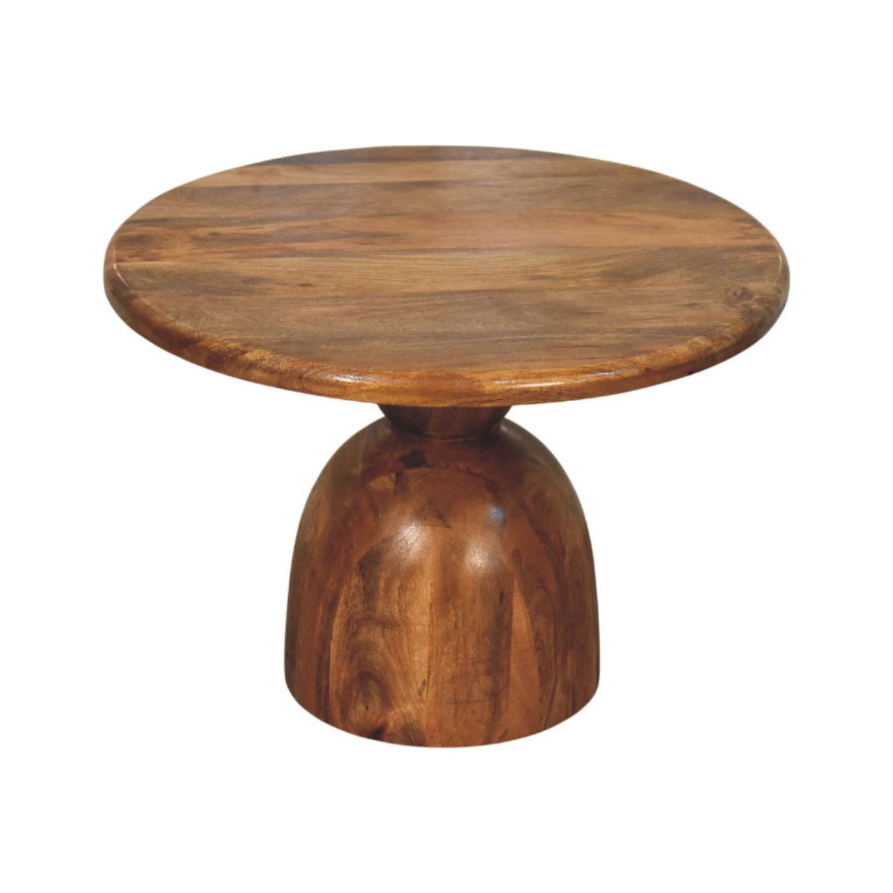 Sculpted Pedestal Coffee Table - Image 2