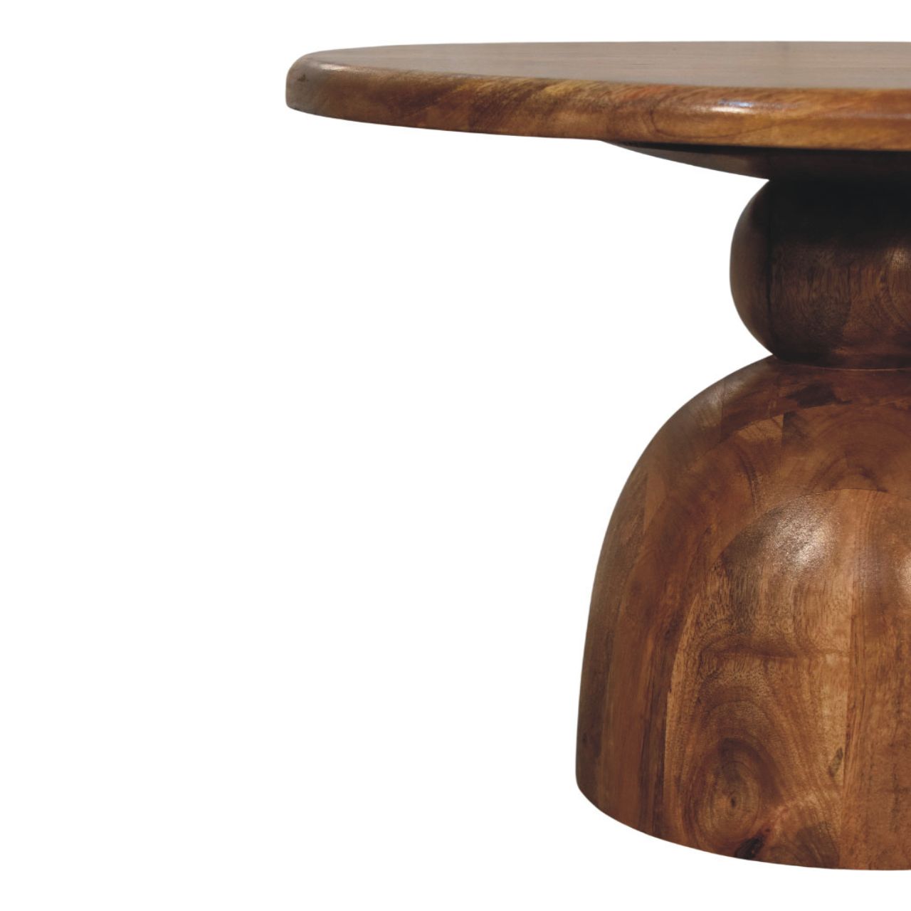 Sculpted Pedestal Coffee Table - Image 6