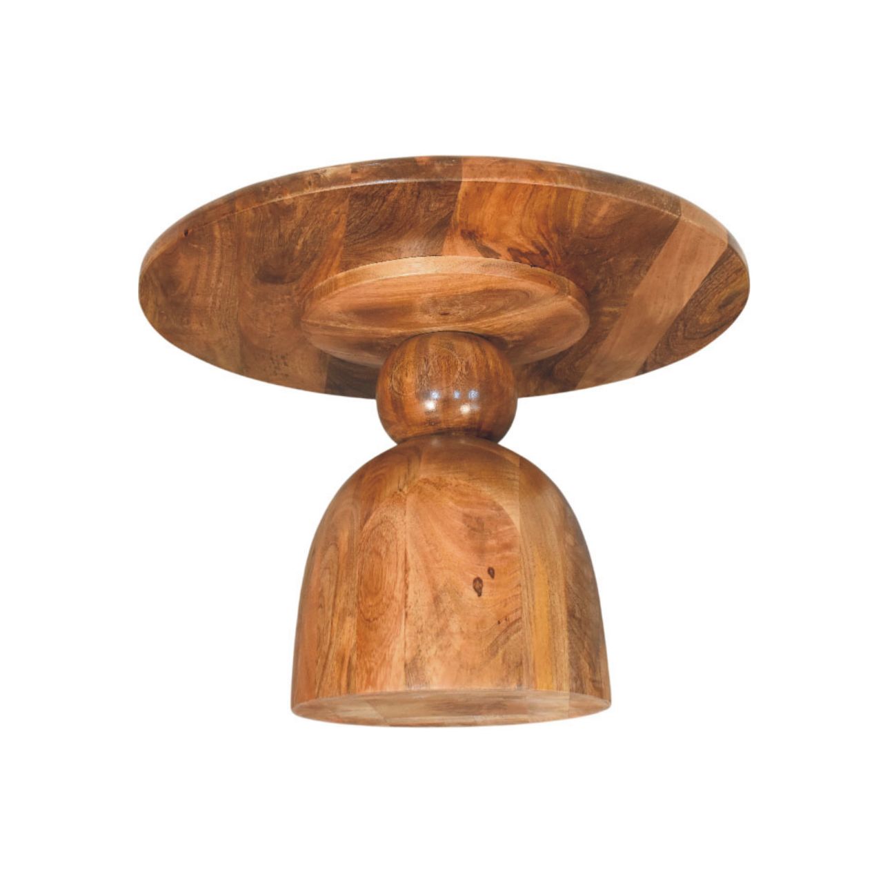 Sculpted Pedestal Coffee Table - Image 8