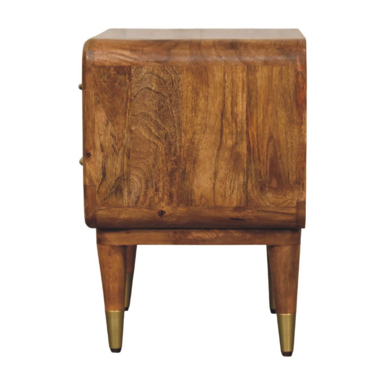 Amber Oak Bedside Table - Image 8