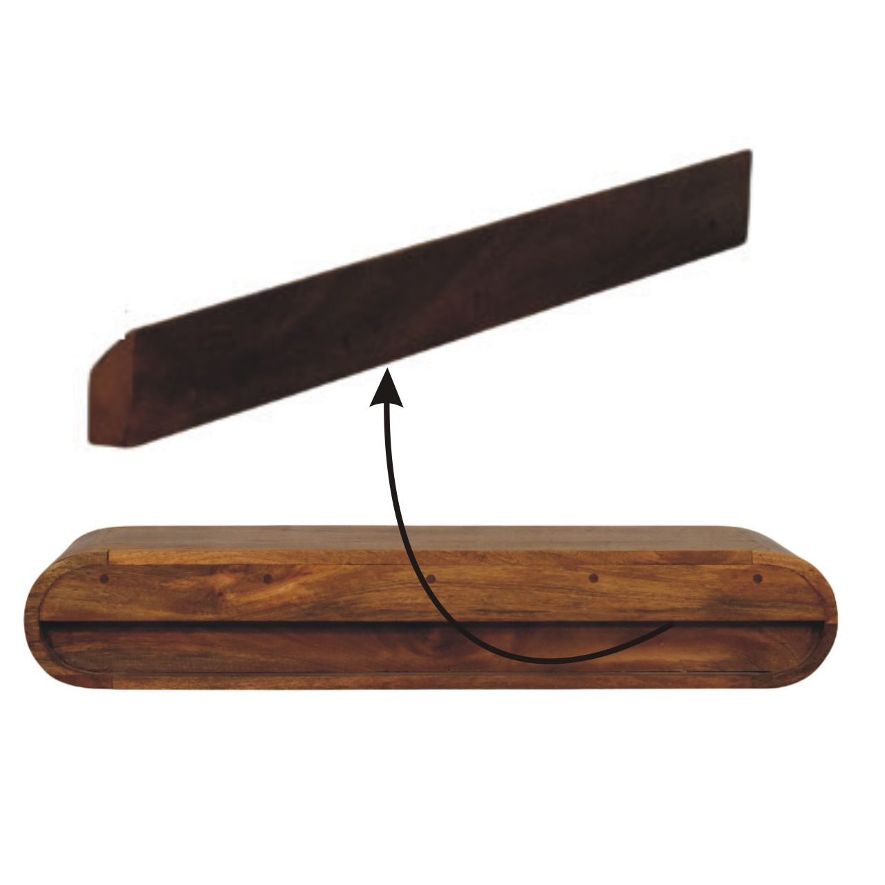 Arc Wall-Mounted Media Console - Image 9