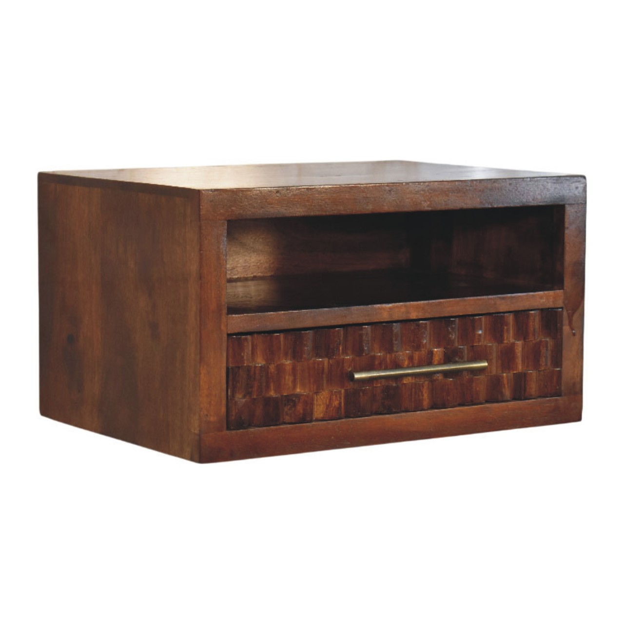 Cadiz Textured Bedside Table - Image 2