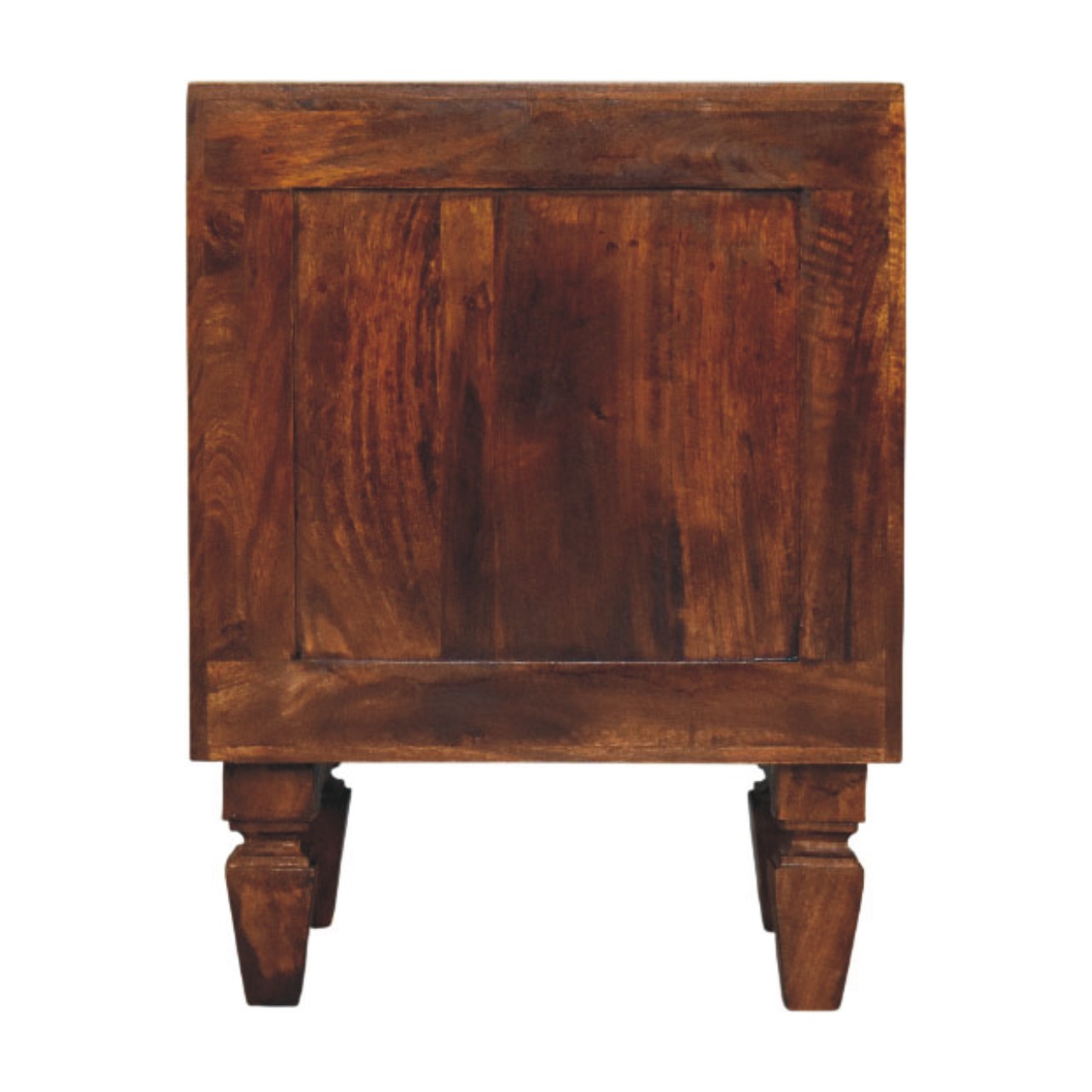 Harper Ribbed Chestnut Bedside - Image 8