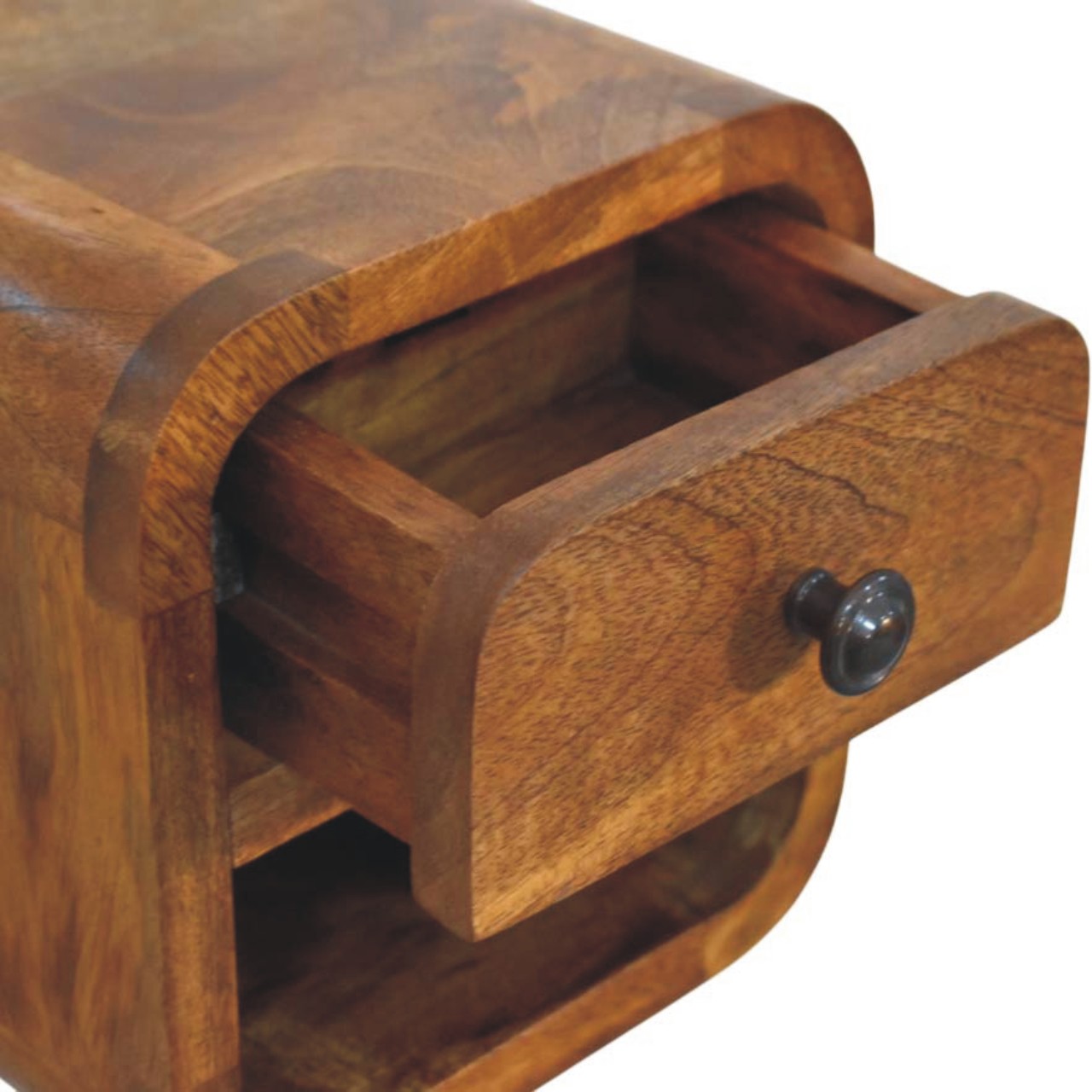 Curved Wall Mounted Nightstand - Image 6