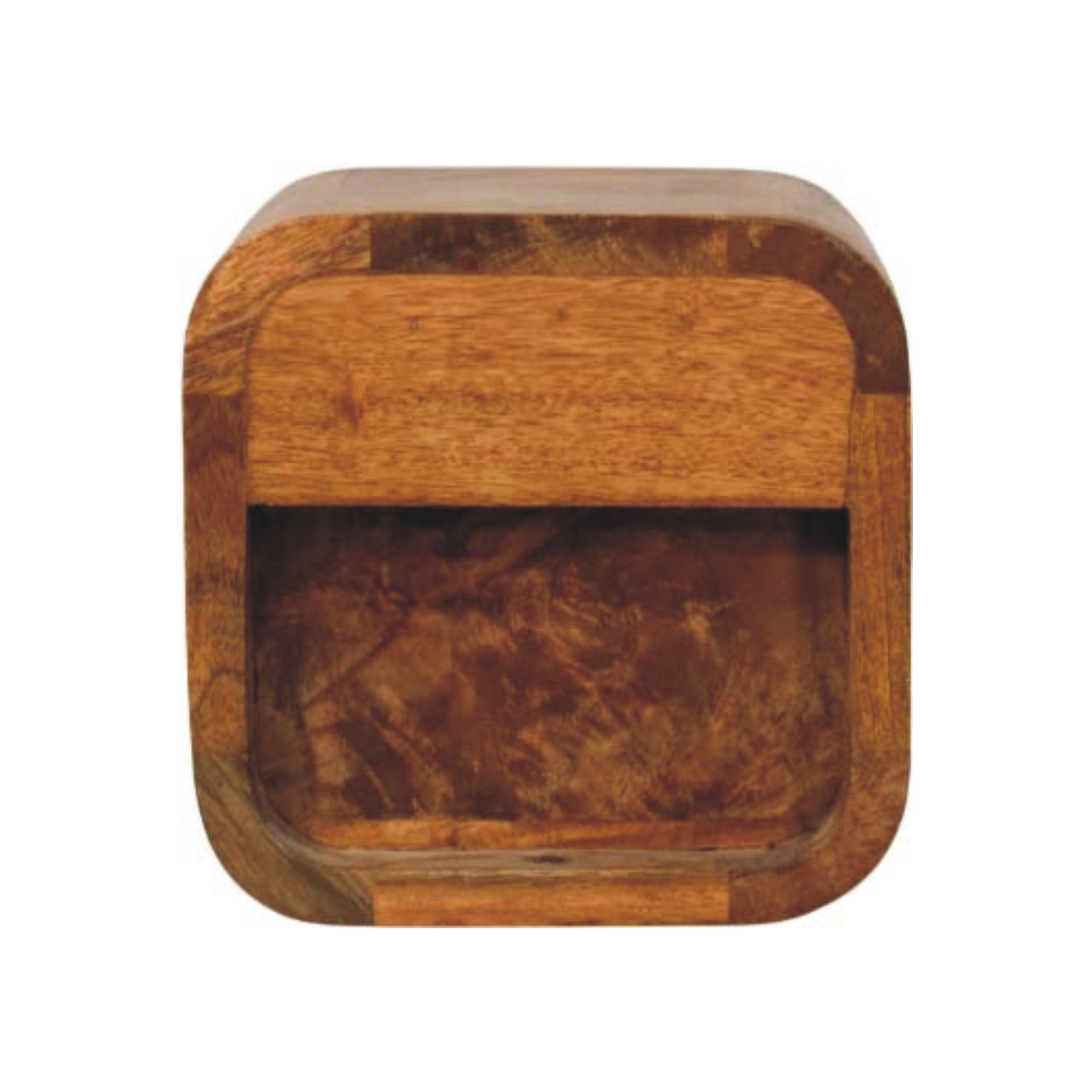 Curved Wall Mounted Nightstand - Image 7