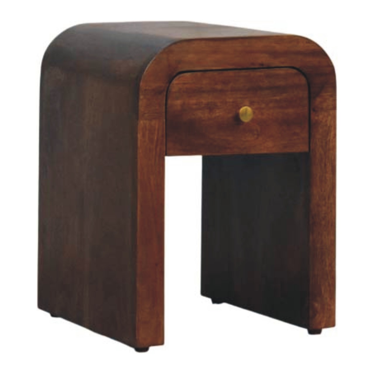 Curved Bedside Table - Image 6