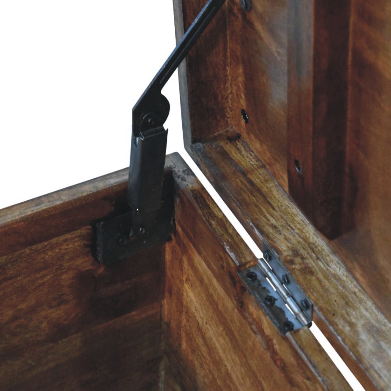 Roasted Almond Storage Trunk Bench - Image 6