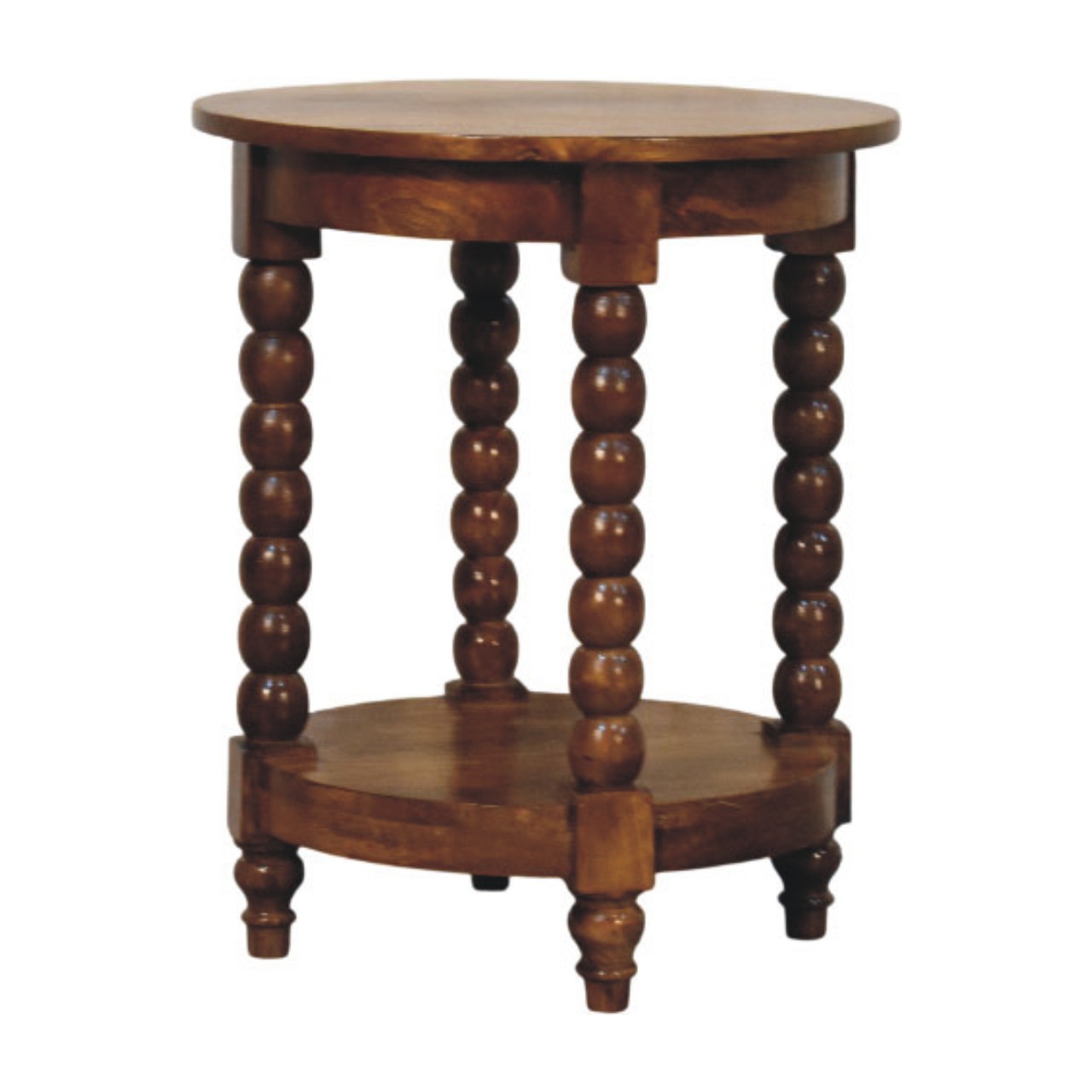 Spindle Heritage Round Side Table - Image 2