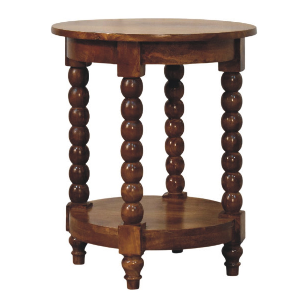 Spindle Heritage Round Side Table - Image 3