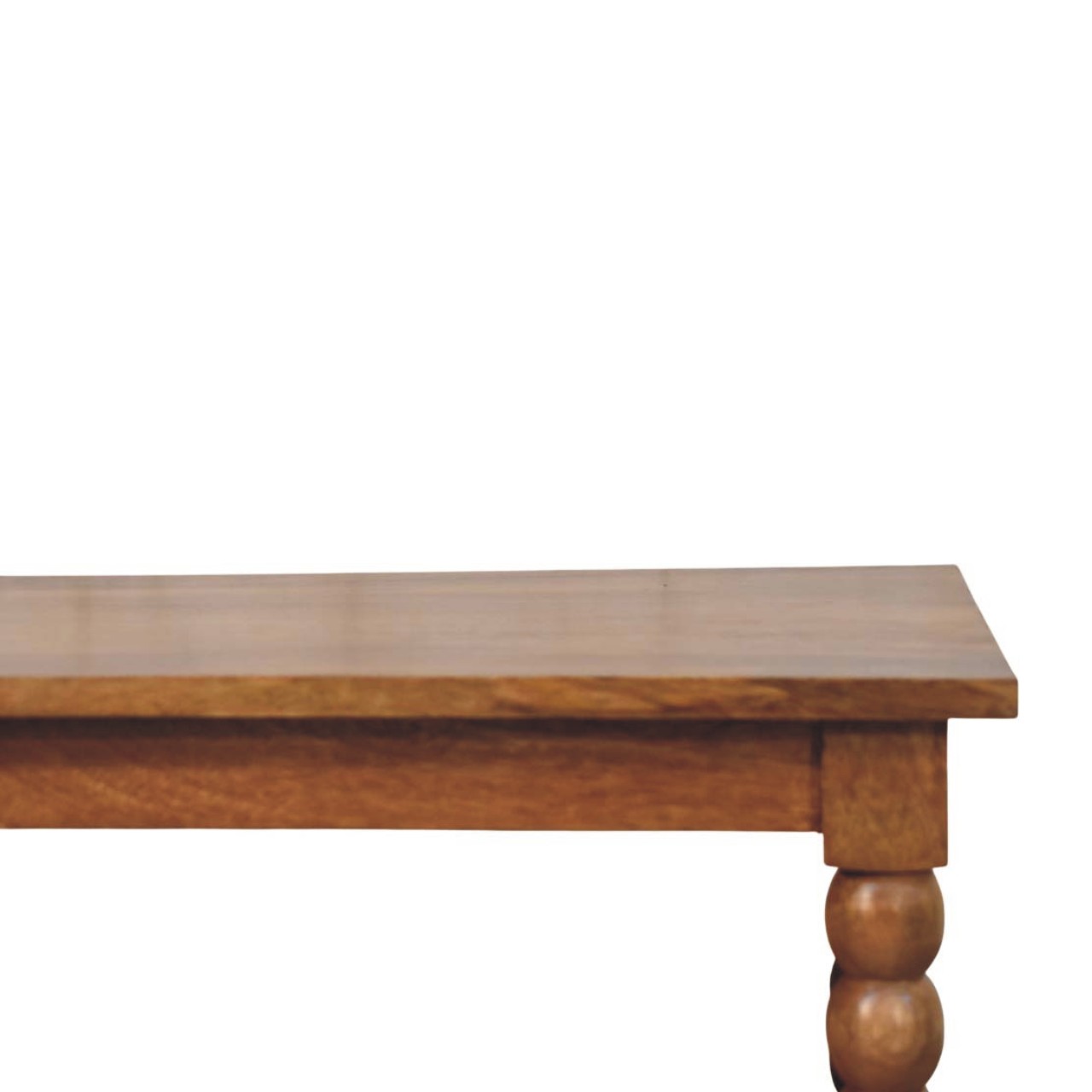 Spindle Coffee Table with Open Shelf - Image 4