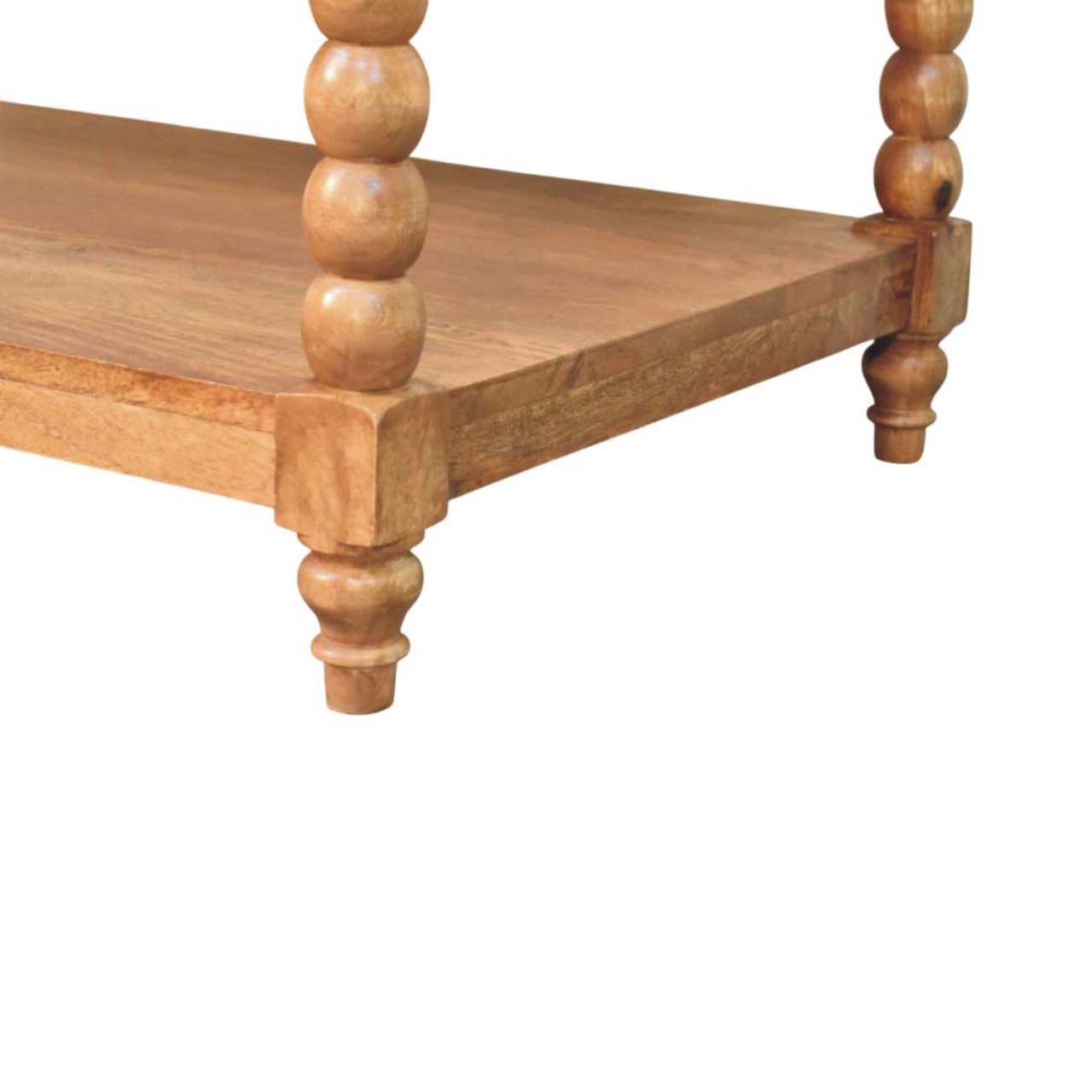 Spindle Coffee Table with Open Shelf - Image 7