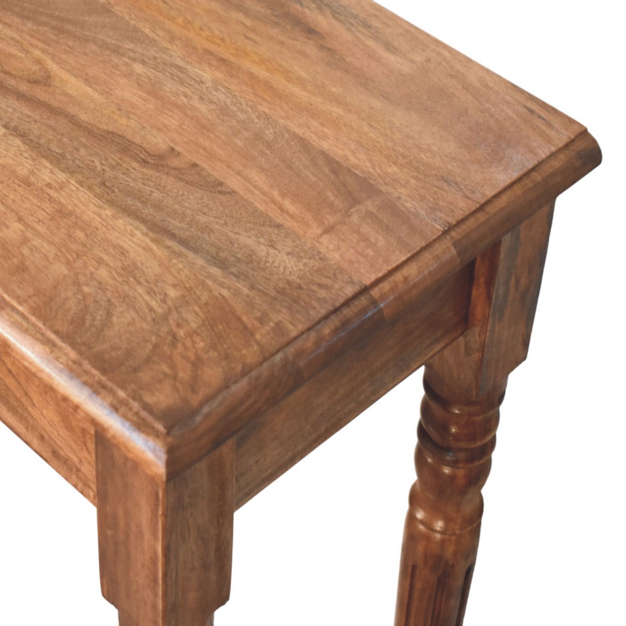 Three Drawer Console with Turned Legs - Image 5